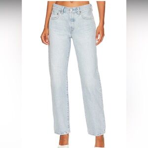 Vintage Levi’s 501 light wash cropped Jeans blue denim 26